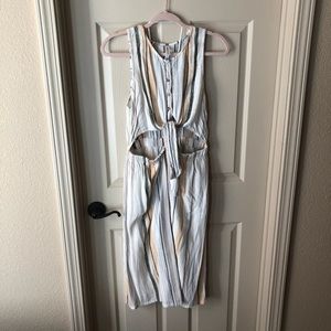 RVCA Cutout Detail Dress